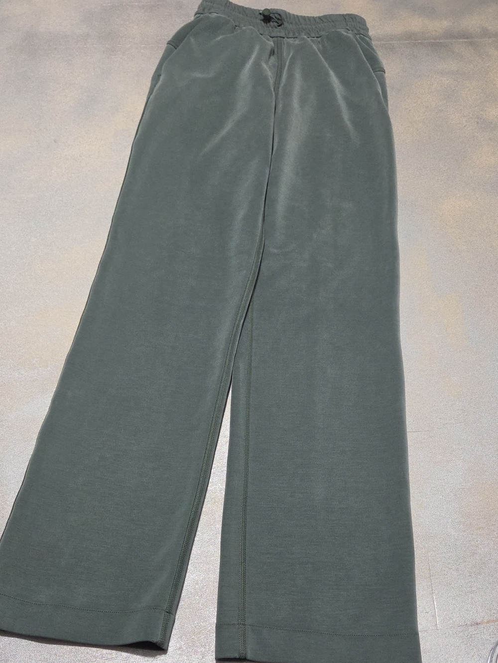lululemon athletica Wide-Leg Lounge Pants - Sage Green Soft Streme High Rise